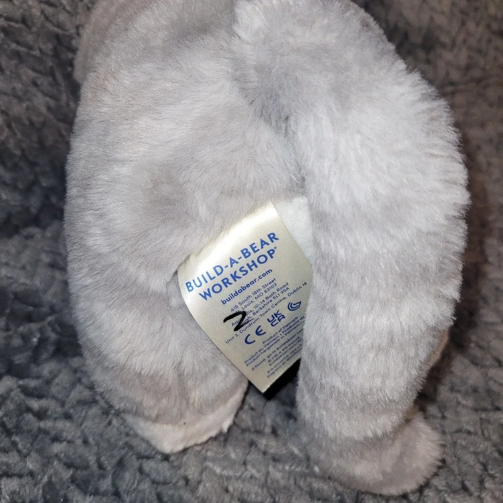 Build-A-Bear Promise Pets Grey Tabby Cat Blue Yellow Eyes Heterochromia‎ Plush